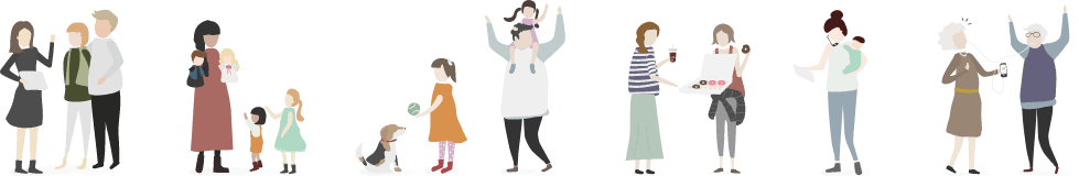 すべての人を包み、支え、つなぐ社会へ。